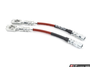 Exact-Fit Stainless Steel Brake Lines - Rear | ES3551744