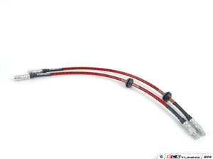 Exact-Fit Stainless Steel Brake Lines - Front | ES3525715