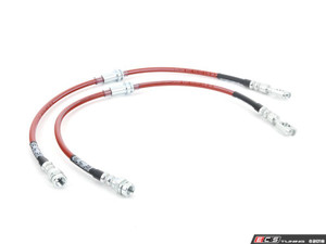 Exact-Fit Stainless Steel Brake Lines - Front | ES3525108