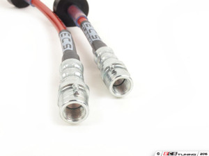 Exact-Fit Stainless Steel Brake Lines - Front | ES3579772