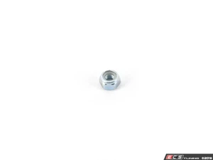 Zinc-Plated Class 10 Steel Nylon-Insert Locknut, M6x1 Thread Size, 10mm Wide, 6mm High