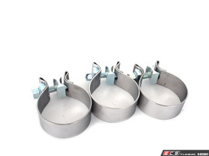 MK6 GTI Muffler Delete Kit - Chrome 4.0" Swivel Tips