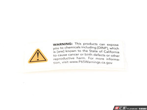 Prop 65 Label