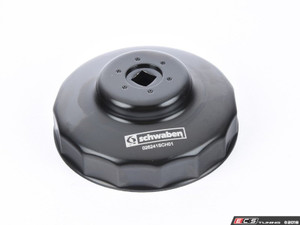 93mm 15-Flute Oil Filter Socket - 3/8" Drive