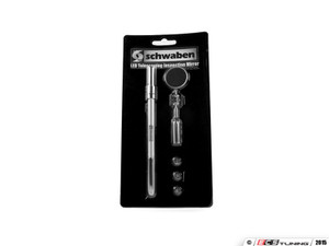 Schwaben LED Telescoping Inspection Mirror