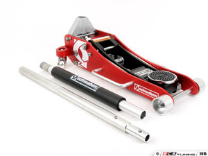 Schwaben Low Profile 2 Ton Aluminum Floor Jack With 12" Wheel Stands