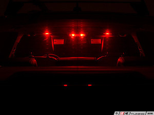 LED Vanity Mirror Lighting Kit - Red