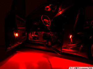 LED Footwell Lighting Kit - Red