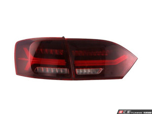 Audi Style LED Tail Light Set - Dark Cherry