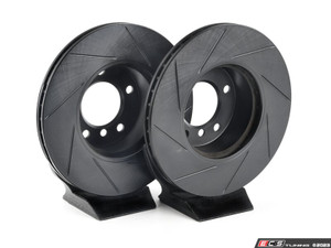 Front V5 Slotted Brake Rotors - Set (300x24)