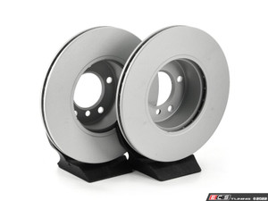 Front V5 Plain Brake Rotors - Set (300x24)
