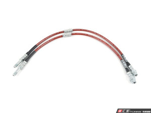 ECS Exact-Fit Stainless Steel Brake Lines - Front