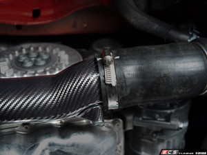 8Y RS3 High Flow Charge Pipe Kit - Carbon Fiber