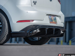MK7.5 Golf R Functional Aerodynamic Rear Diffuser Kit