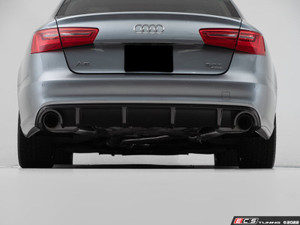 Audi C7 A6 S-line Rear Diffuser - Carbon Fiber