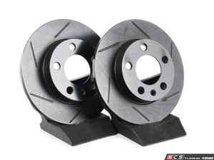 Rear V5 Slotted Brake Rotors - Set (232x9)