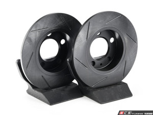 Rear V5 Slotted Brake Rotors - Set (232x9)