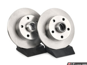 Rear V5 Plain (Uncoated) Brake Rotors - Set (226x10)