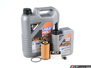 Liqui Moly Special Tec LL Oil Service Kit (5w-30) - With Magnetic Drain Plug