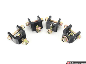 E36 Billet Sway Bar End Link Bracket Set - Front And Rear