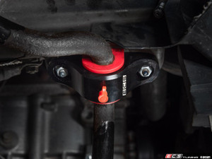 E46 Billet Front Sway Bar Brackets W/Poly Bushings - Pair