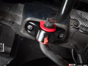 E46 Billet Front Sway Bar Brackets W/Poly Bushings - Pair