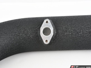 MK8 GTI Throttle Body Charge Pipe Kit - Wrinkle Black