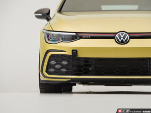 MK8 GTI/Golf R Race Tow Strap - Front - Black