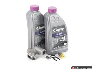 Audi B7 2.0T Cast Coolant Flange Replacement Kit - With Coolant