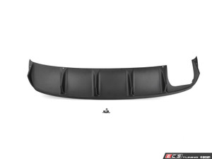 MK6 Jetta Facelift Rear Diffuser - Textured Black