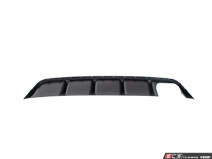 MK6 Jetta Facelift Rear Diffuser - Textured Black