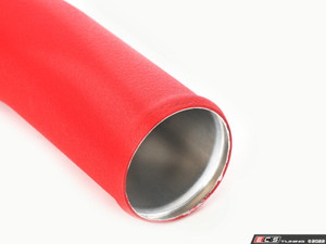 MK8 GTI Intercooler Charge Pipe Kit - Wrinkle Red