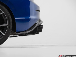 MK8 Golf R Rear Diffuser - Gloss Black