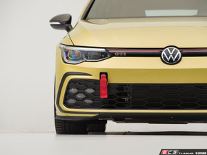 MK8 GTI/Golf R Race Tow Strap - Front - Red
