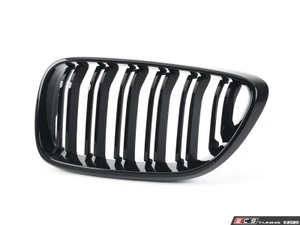Blackout Dual-Slot Grille Set - Gloss Black