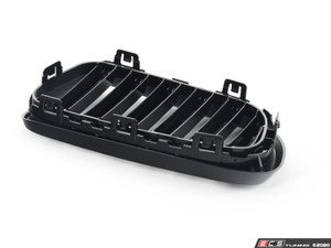 Blackout Dual-Slot Grille Set - Gloss Black