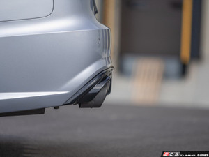 Audi C7.5 S6 Rear Diffuser - Gloss Black