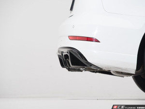Audi 8V.5 S3 / A3 S line Rear Diffuser - Gloss Black