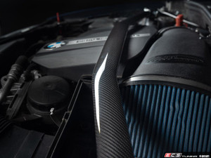 E8x Carbon Fiber Strut Tower Brace - Front