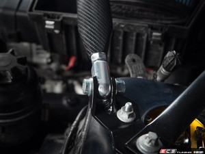 E8x Carbon Fiber Strut Tower Brace - Front
