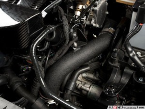 MK8 GTI Intercooler Charge Pipe Kit - Wrinkle Black