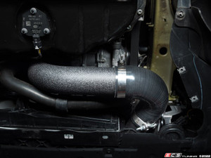 MK8 GTI Intercooler Charge Pipe Kit - Wrinkle Black