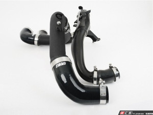 MK8 GTI Intercooler Charge Pipe Kit - Wrinkle Black