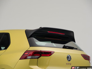 MK8 GTI Hatch Spoiler Extension - Textured Black