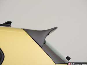MK8 GTI Hatch Spoiler Extension - Textured Black