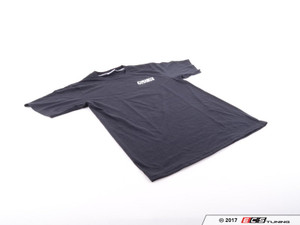 Black With White ECS Short Sleeve T-Shirt