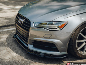 Audi C7.5 S6 / A6 S-Line Front Lip Spoiler - Gloss Black