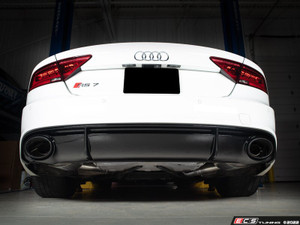 C7 RS7 Cat Back Valved Exhaust