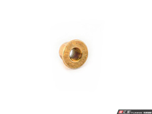 M10 X 1.5mm Thread High-Strength Steel Nylon-Insert Flange Locknut, Zinc Yellow-Chromate Plated Class 10