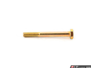 M10 X 1.5 Mm Thread, 90 Mm Long, Zinc Yellow-Chromate Plated Steel Hex Head Screw